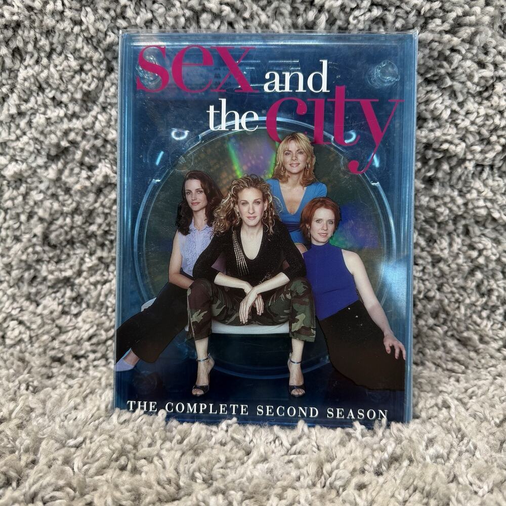 Sex and the City The Complete Second 2nd Season DVD 2001 3 Disc Set